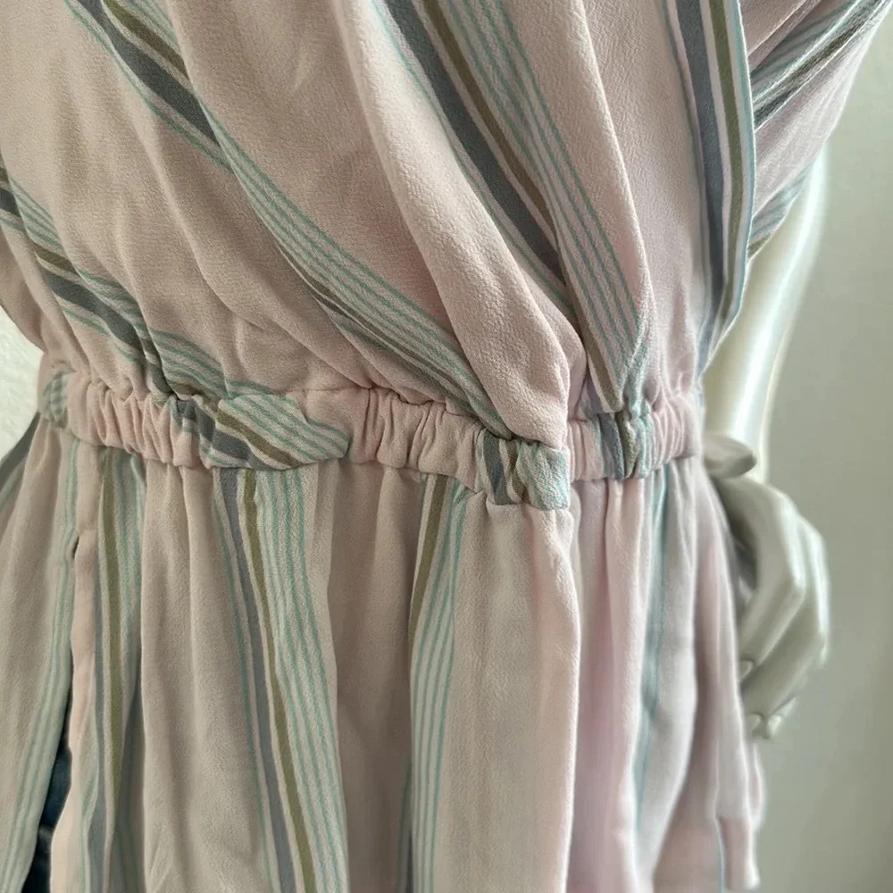 Pink Free People Psychedelic Summer Top